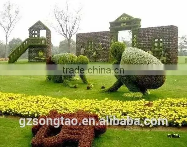 Customize Plastic Animals Garden Decoration Artificial Topiary photo-4