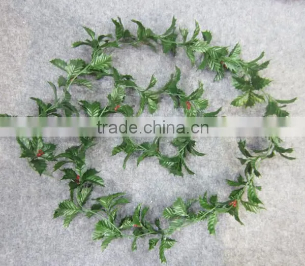 2017 Christmas Holly Garland 260cm Length