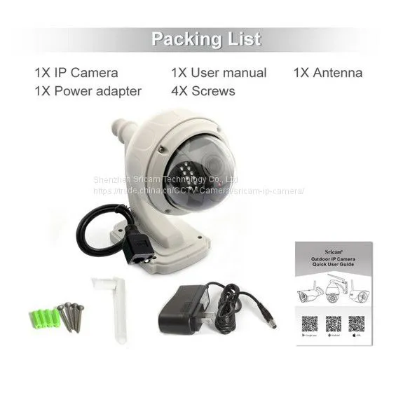 Sricam SP015 Hot Sale H.264 HD Megapixel P2P IP Camera Wifi Wireless Smart IP Camera With IR-CUT Night Vision photo-5