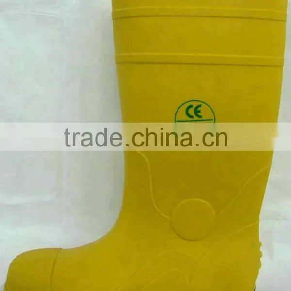 Puncture Resistance PVC Chemical Boots Industrial Safety Shoes photo-3