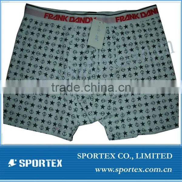 2012 Prevalent Style 100% Cotton Men Knitted Underwear