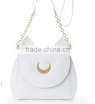 Walson Instyles Copyright Cosplay Sailor Moon 20th Tsukino Usagi PU Leather Women Handbag Shoulder Bag photo-2