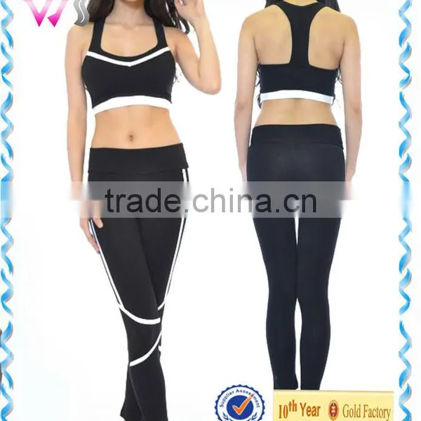 Girls Black Yoga Suit Exercise/ Girls Wholesale Boutique Clothing photo-2