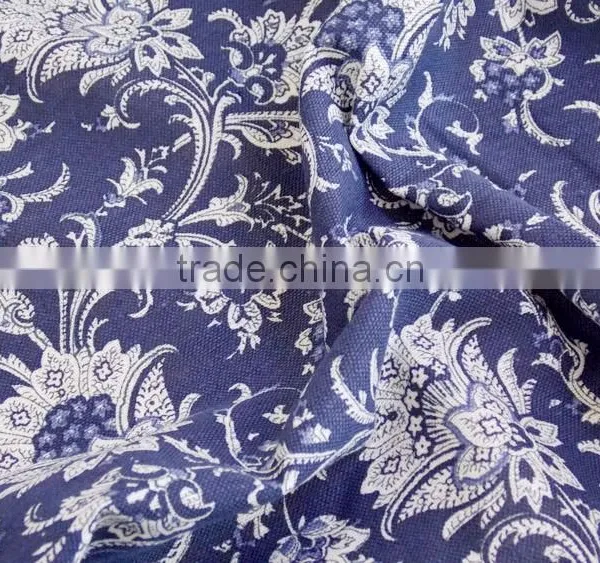 Ttraditional Chinese Printed 100% Poplin Cotton Fabric Construction photo-2