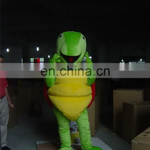 2016 Lovely Green Turtle Mascot Costume Adult Sea Turtles Mascot Costume photo-2
