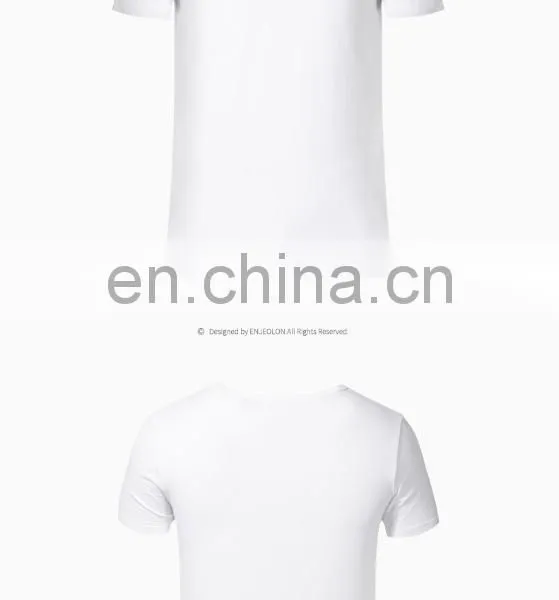 Men's Custom Logo Screen Printing T-shirts Round Neck Fitness Gym T Shirt photo-4