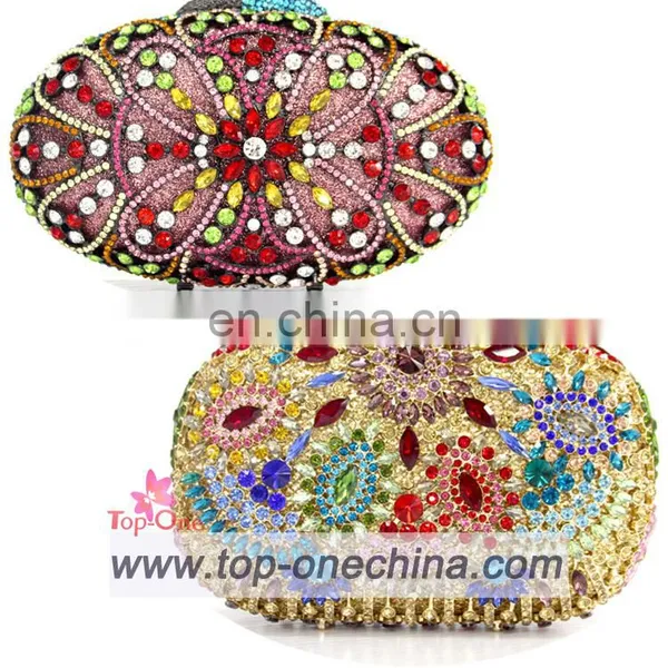 Crystal Evening Bag/wedding Bag/ Clutch Bag/evening Bag/multicolor Evening Clutch Handbag