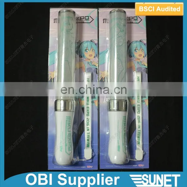 Concert Battery Operated Color Change Controlled Led Glowsticks Flashing Cheering Stick photo-6
