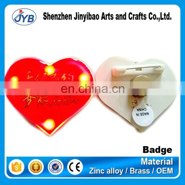 Factory Direct Price Metal Button Blank Plastic Pin Badges photo-6