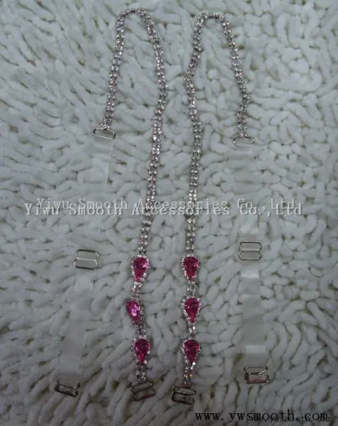 Decorative Fashion Metal Jewelry Crystal Bra Rhinestone Shoulder Strap Women photo-2