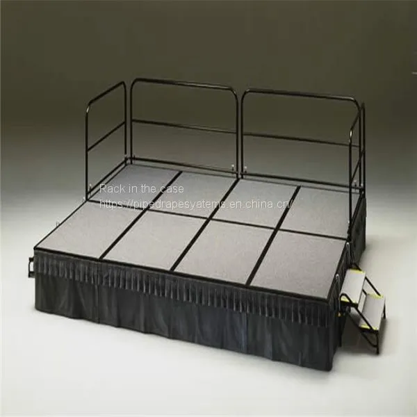 Adjustable Riser Movable Lightweight Portable Performance Stages photo-5