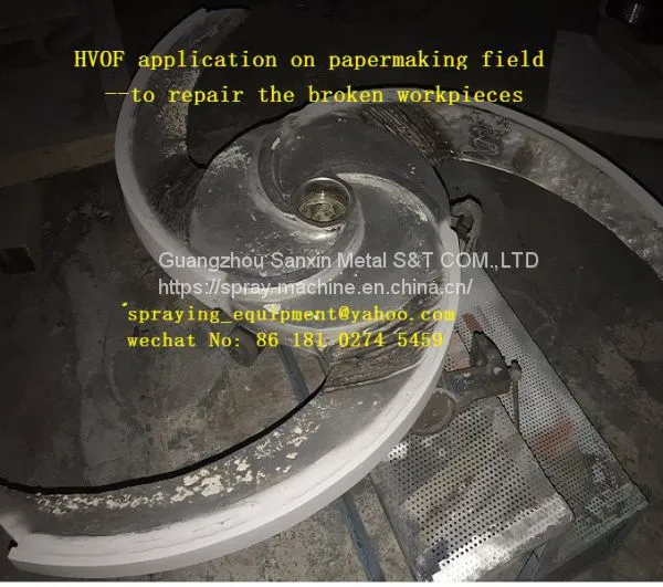 Screw HVOF Tungsten Carbide Coating Machine photo-2