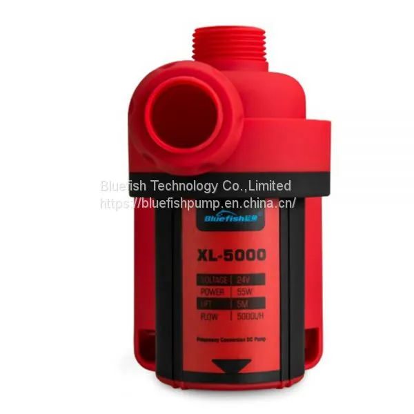 DC 24V Energy-Saving Variable Frequency Control Flow 3500L/H Aquarium Pumps photo-3