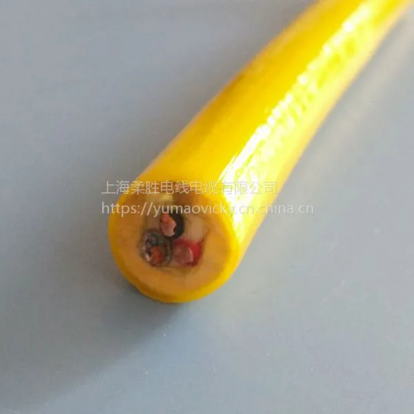 Smooth Type Rov Tether Cable Fire Retardant 8mm Thick photo-2