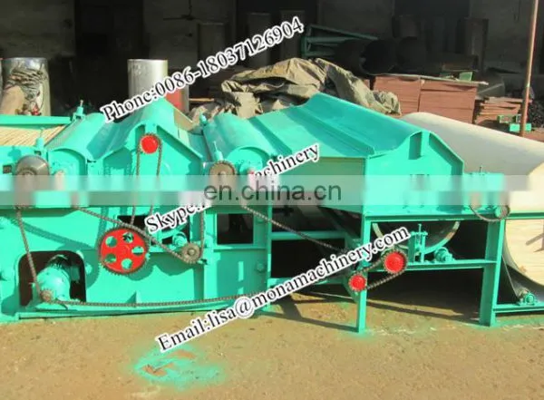 Popular Fabric Cloth Waste Recycling Machine Cotton Opening Machine & Cotton Cleaning Machine photo-3