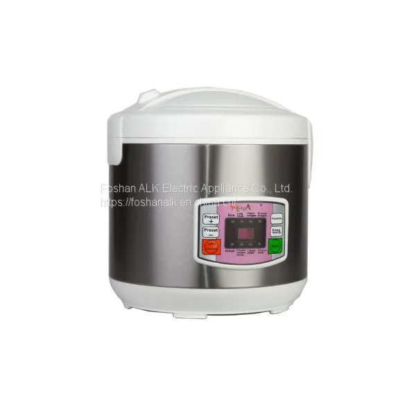 5L Stainless Steel Electric Rice Cooker With Voice Prompt and Braille