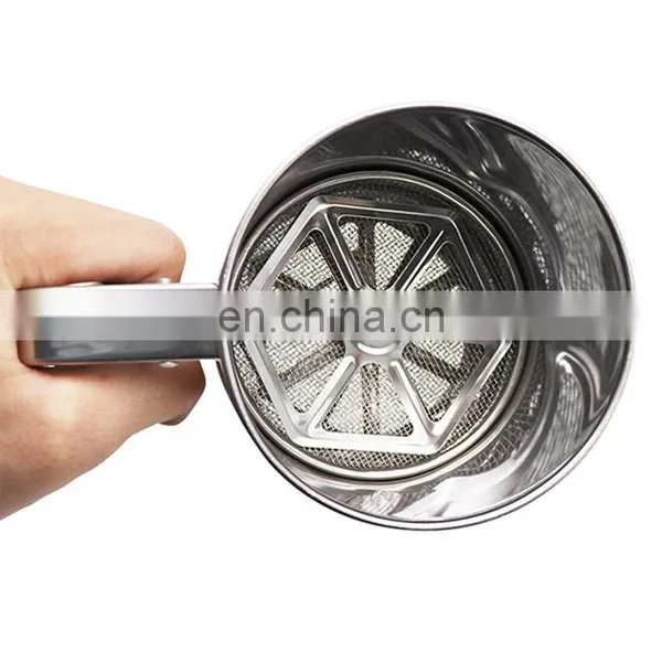 Professional Kitchen Baking Tools Stainless Steel Flour Sifter photo-5