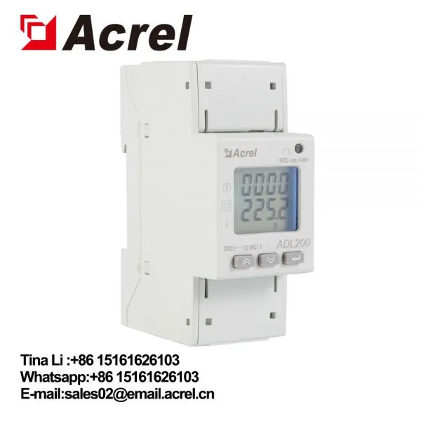Acrel ADL200 Single Phase Energy Meter/din Rail Electronic Meter/Digital Power Meter CE-MID photo-3