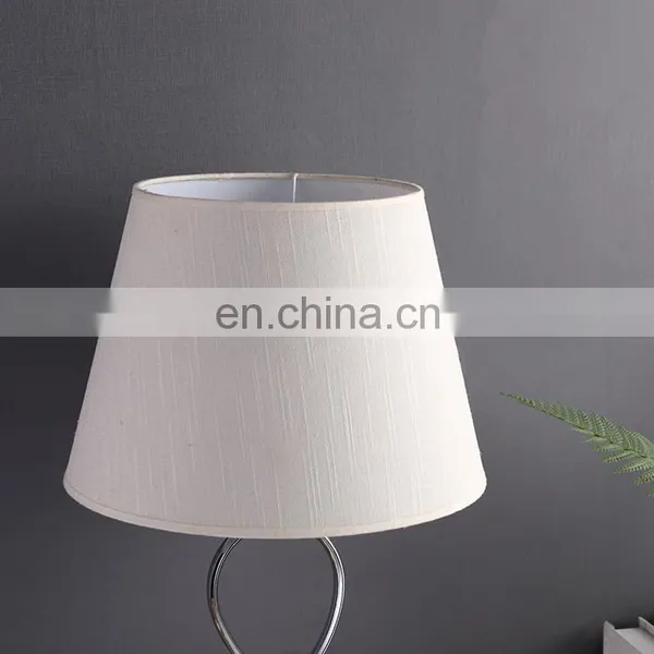 European Simple Design Metal Material Custom Modern Bedside Lamps for Living Room Decor photo-3