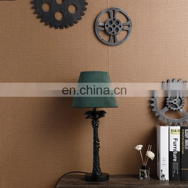 Factory Wholesale Indoor Resin Lighting Trees Shape Custom Nightstand Lamps for Hotel Bedroom photo-3