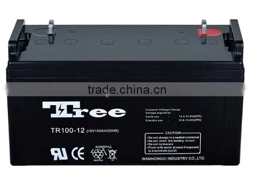 Factory Battery Price Deep Cycle Gel Battery 12v 100Ah for Solar Use photo-3