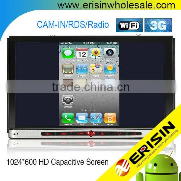 Erisin ES2007A 7" Android 4.4.4 Car DVD Player With GPS WiFi Car DVR