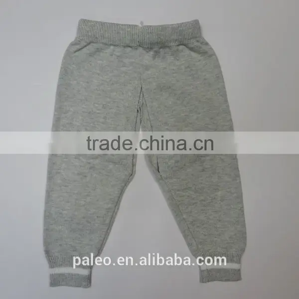 Hot Sale 100% Cotton Knitting Children Sweater Long Trousers for Spring photo-2