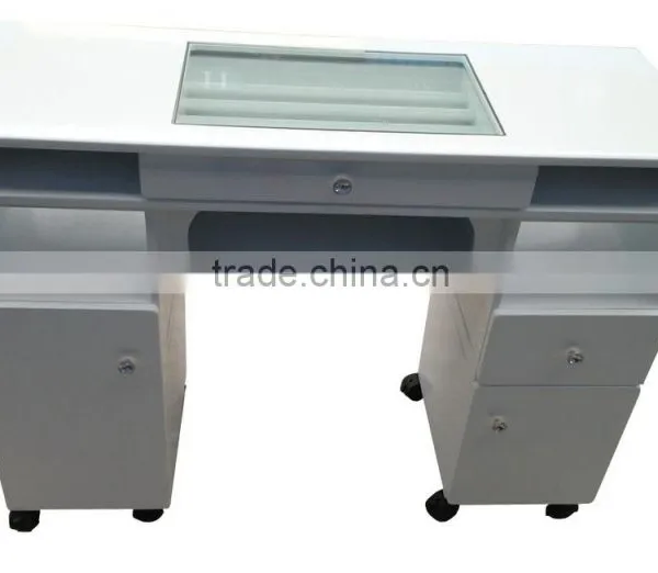Beauty Modern White Manicure Table.Manicure Table Nail Salon Furniture photo-2