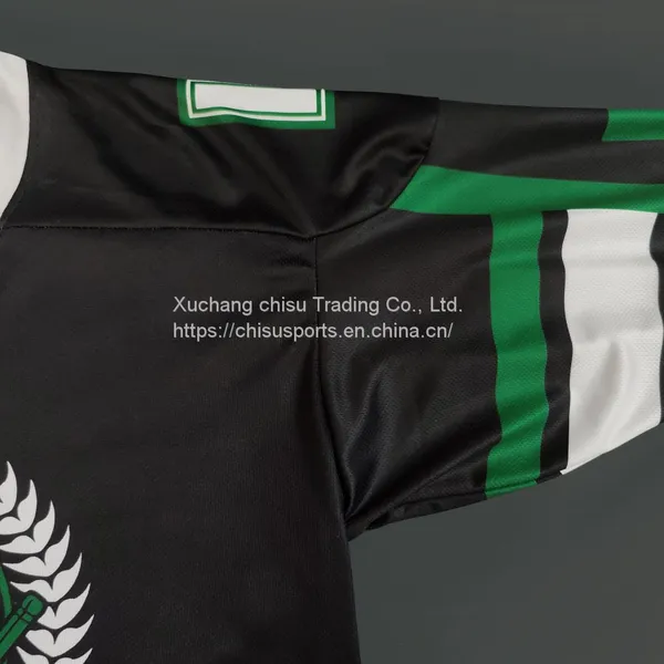 Custom Made Sublimated Ice Hockey Jerseys Youth Size Ice Hockey Jersey v Neck Hockey Jersey Nylon Fabric Custom Team Ice Hockey Jersey For Kids photo-5