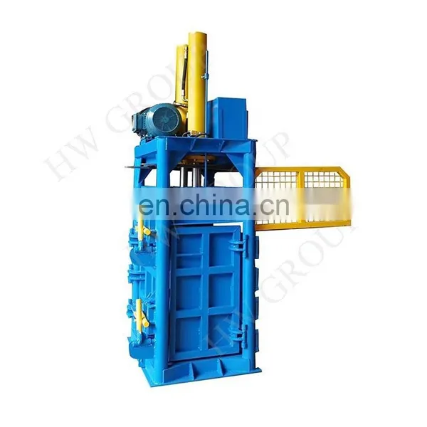 Automatic Cardboard Waste Paper Plastic Bottle Press Recycle Baler Machine for Sale photo-2