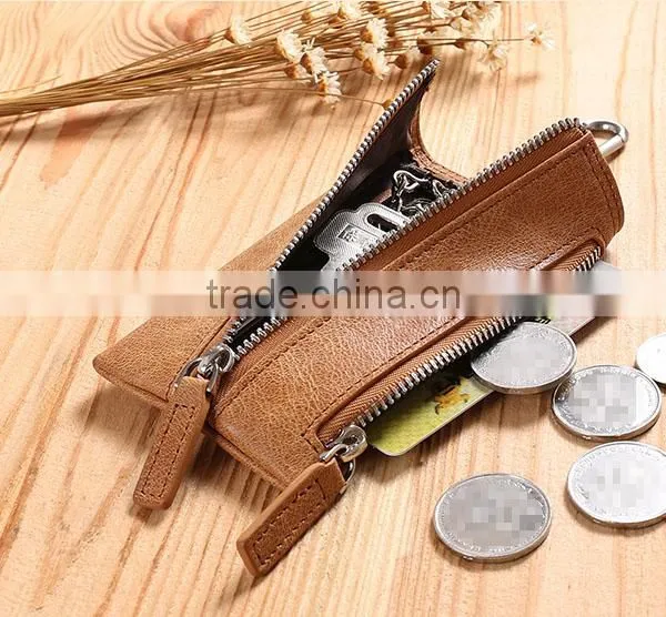 Hot Sell Handmade Genuine Leather Key Holder, Practical Leather Smart Key Holder, Car Key Case photo-4