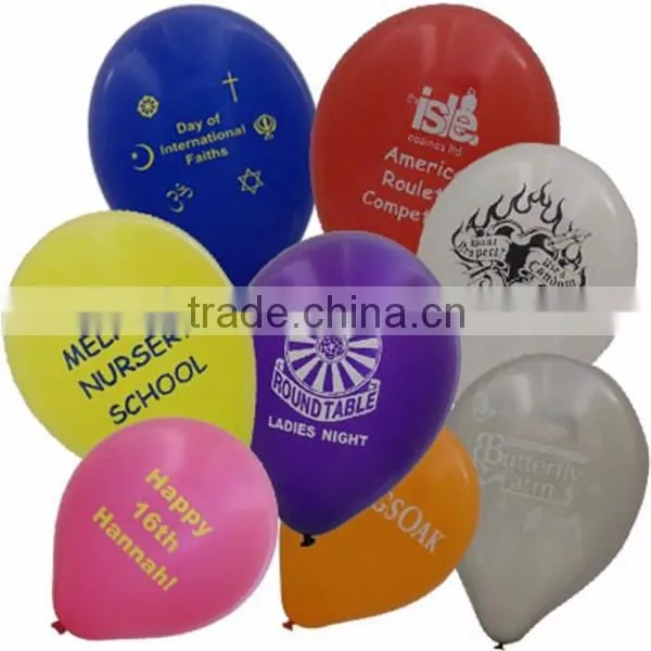 Latex Balloon, Printed Latex Ballon, Balloon for Promotion