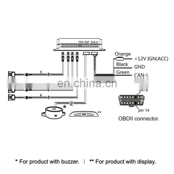 Promata Typical Product Parking Sensor CANBUS Front Parking Sensor photo-5