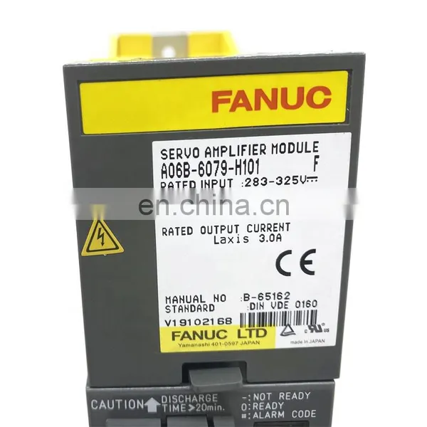 Fanuc Original Servo Amplifier Module A06B-6079-H101 CNC Machine Parts High Quality photo-3