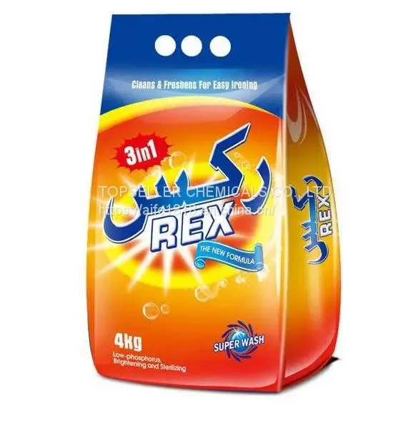 OEM 1kg-5kgs Laundry Washing Detergent Powder From China
