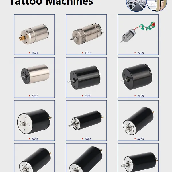 Tattoo Machine Motor Custom DC Motor BLDC Gearbox Brushless Coreless Micro Motor Mini Motor photo-2