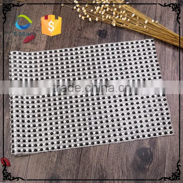 Name Brand Clothing Class In Use Hot Fix Crystal Rhinestone Mesh photo-5