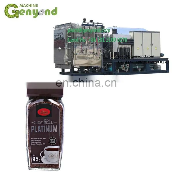 Vacuum Freeze Dried Food Dragon Fruit Honey Powder Instant Coffee Durian Strawberry Raspberry Flowers Roses Vegetable Machine photo-2