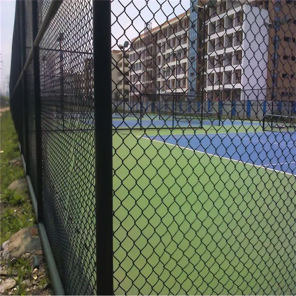 Pvc Coated Galvanized Football Fence Baseball Chain Link Fence photo-4