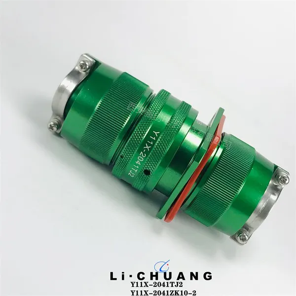 Y11X Series Circular Connector Plug Socket Y11X-2041TJ2 Y11X-2041ZK10-2