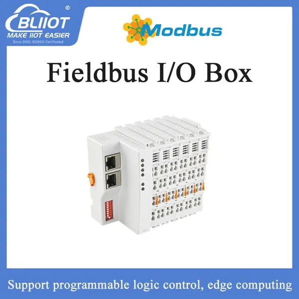 Distributed IO Module Modbus TCP BL200 for KV-7000 PLC Master SCADA ERP 2RTD/4TC/2RS485