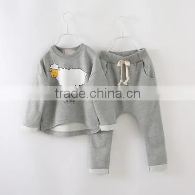 100% Cotton Printing Children Clothing Set Wholesale/wholesale Children's Boutique Clothing photo-3