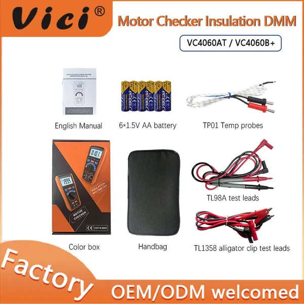Vicimeter VC4060B+ Motor Checker Insulation Inductance Multimeter photo-3