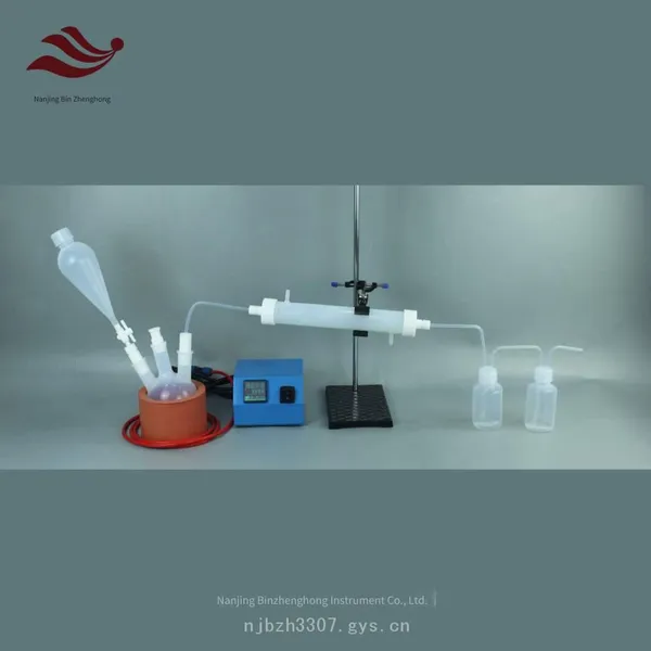 Pfa Distillation Unit, Anhydrous Hydrogen Fluoride Reaction Unit, Fluoride Rectifier, Compound Organic Synthesis System photo-2