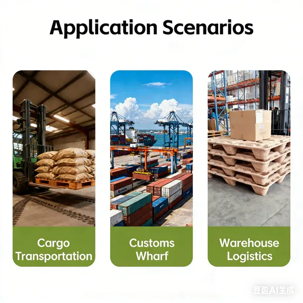 Cost-Effective Molded Wood Pallets — Factory Direct Supply — Versatile for Warehousing, Internal Circulation, and Export photo-4