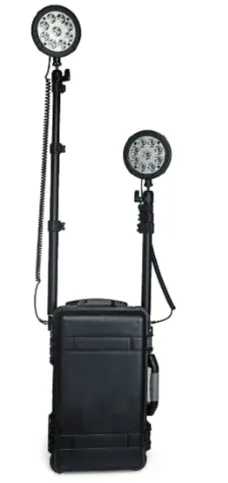 Portable Rechargeable Emergency LED Light with Adjustable Brightness