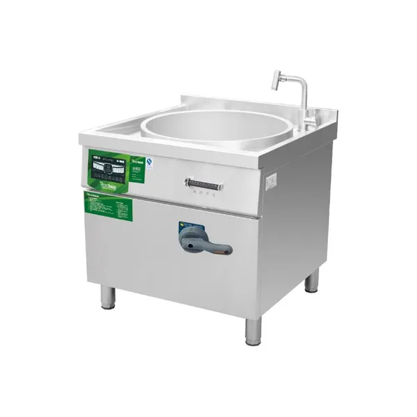 IP65 Waterproof Open Kitchen Style Induction Steamer for Industrial Use photo-2
