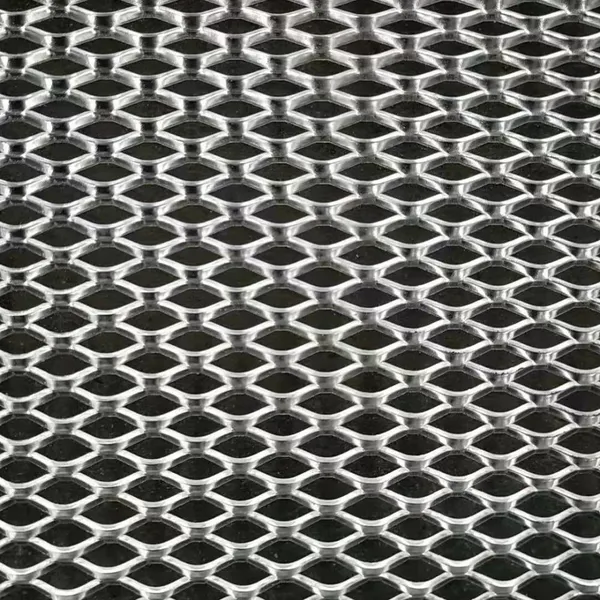 Customized Expanded Metal Mesh in Gold/Silver/Black Colors for Office Building Facades photo-2