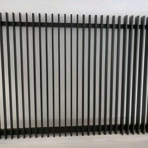 Galvanized Steel Garden Ornamental Fence for Outdoor Villa - 1.2m Height Customizable photo-2