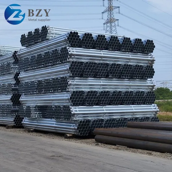 Deal Hot-Dip Galvanizing Seamless Steel Tube 20# S235 S275 Galvanized Steel Pipe photo-1